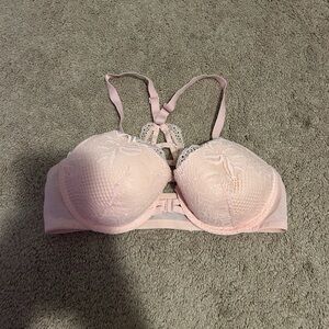 Pink Lace Bra